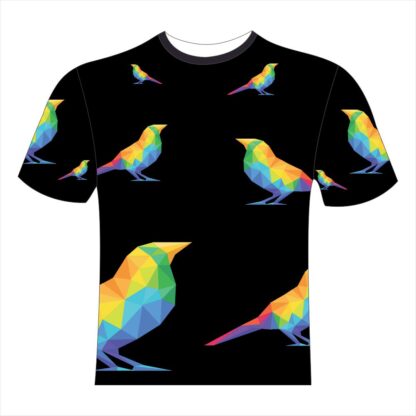 vector de pajaros camiseta