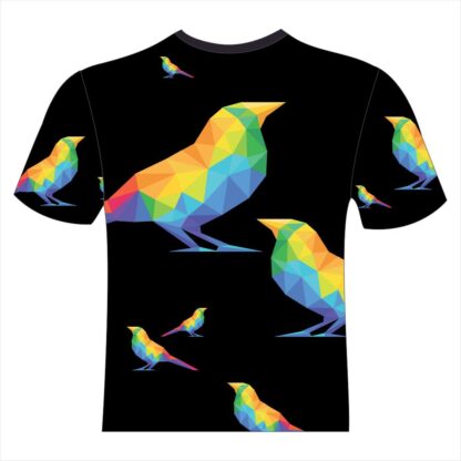 vector de pajaros camiseta