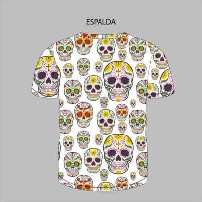 calaveras camiseta