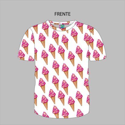 diseños para sublimar camisetas de helados