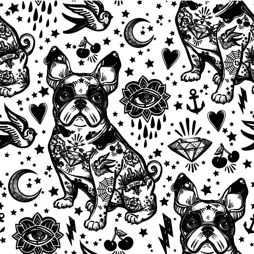 Imagenes para sublimar perro terrier